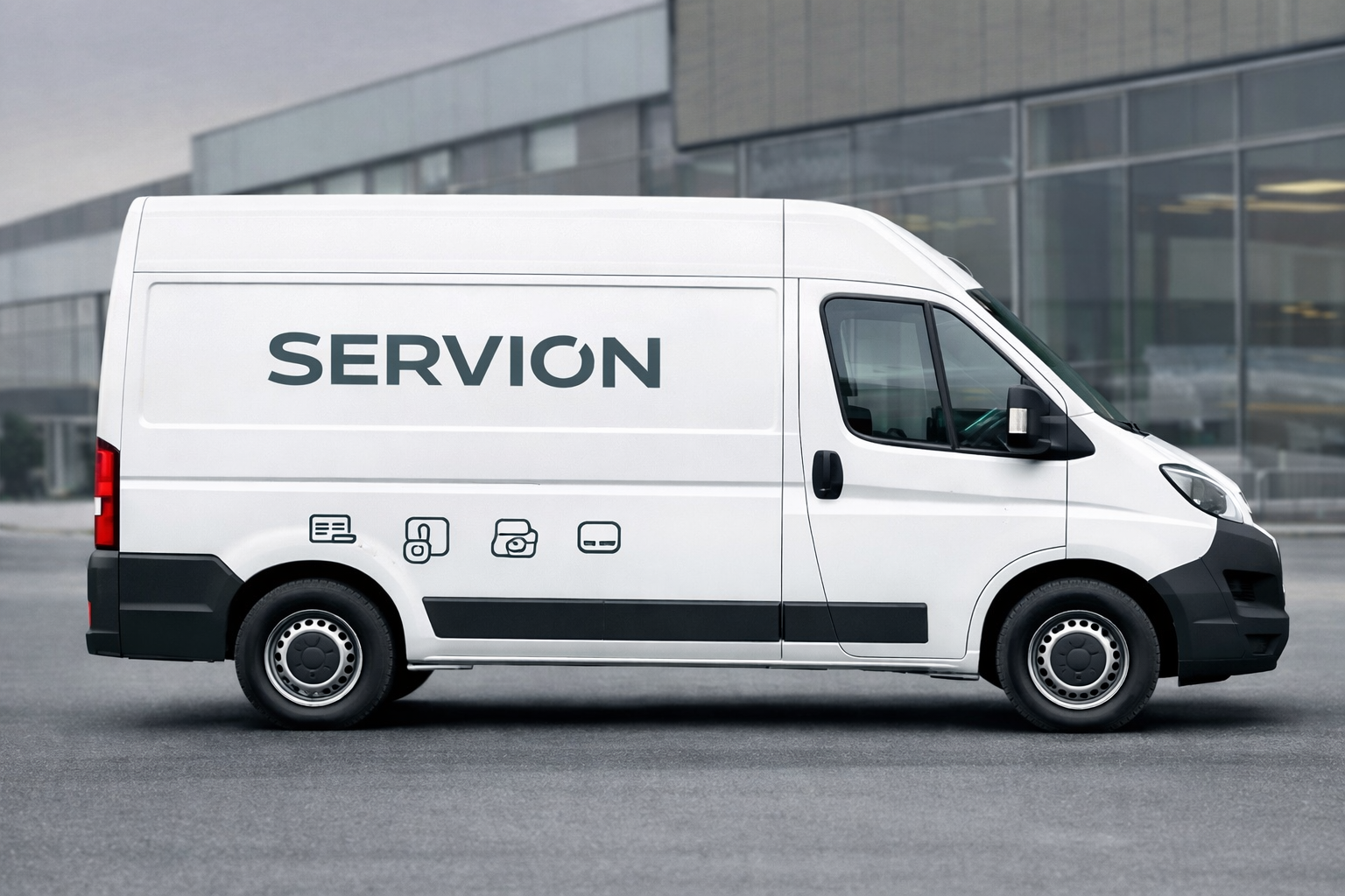 Servion servicebil