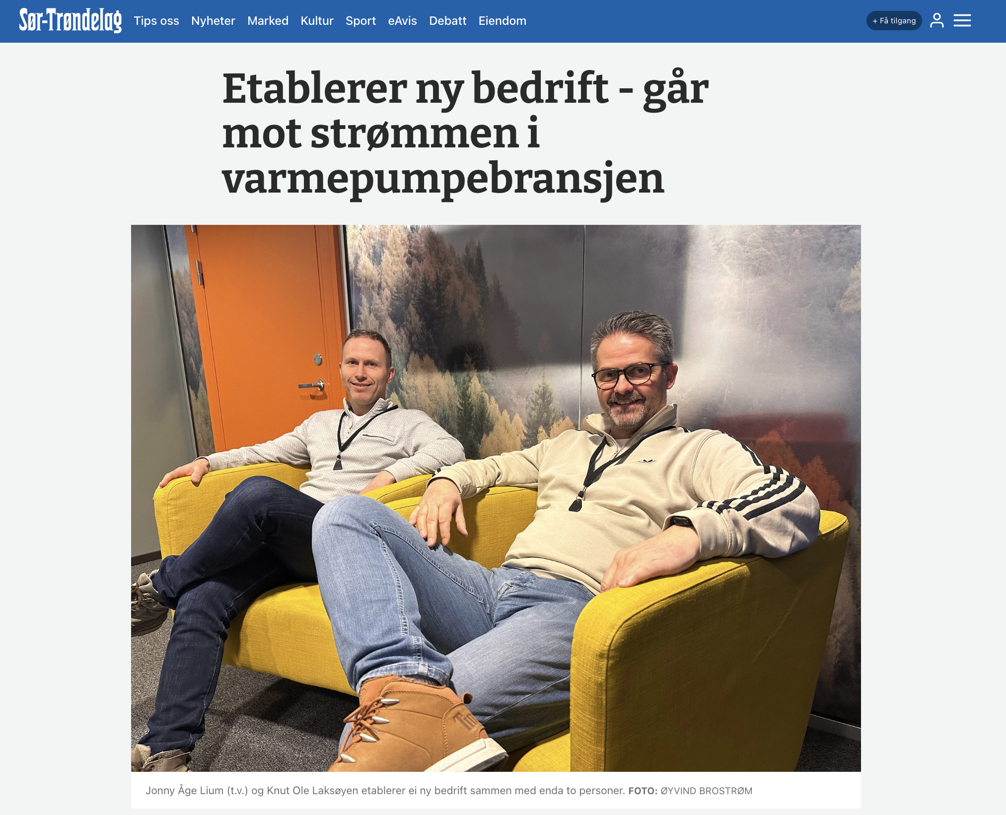 Vi tar vare på varmepumpen din